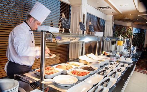 Hotel Breakfast Bar Display